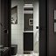 Mueble de baño Marville suspendido 1 puerta black satin de Salgar